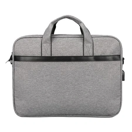 картинка Сумка с USB шнуром, серая, 3185