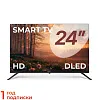 Телевизор Триколор P24HH302, SMART TV, 24", голос, черный