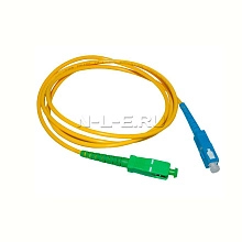 Шнур оптический соединительный SC/APC-SC/UPC, SM 9/125, simplex, 2 м SC/APC-SC/UPC-SX-2