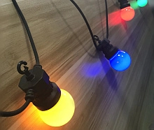 Гирлянда CADENA уличная, IP65, 10LED, 5 метров, LO-5 LO-5
