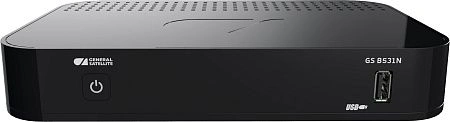  Приемник цифровой двухтюнерный спутниковый GS B531N