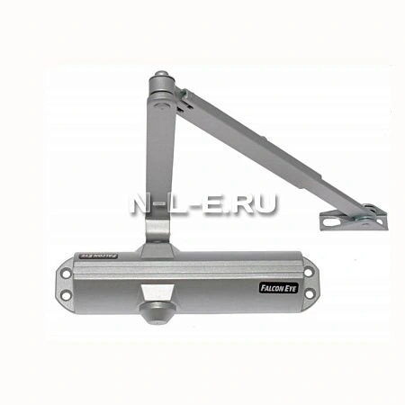 доводчик на дверь fe-b3w, серебро