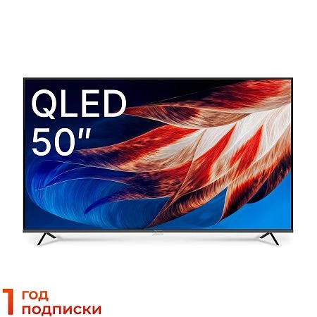 Телевизор Триколор P50QH701, SMART TV, 50", QLED, 4K, черный