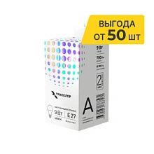 Лампа светодиодная Триколор LED А60 9Вт 4000K E27 LED-TR-А609w4KE27
