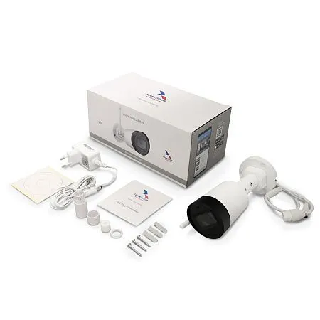 видеокамера ip уличная триколор умный дом sco-1 (1/2,7", 2 mpix, full hd 1080p, ик 30м, ip67, wifi)