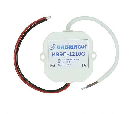 источник питания уличный ивэп-1210g 12в, 1,0а