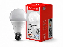 Лампа светодиодная Триколор дом LED А60 15Вт 3000K E27 LED-TRHM-А65-15W30E27 (B)